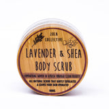 Lavender & Shea Body Scrub | Gentle Exfoliator and Hydrator