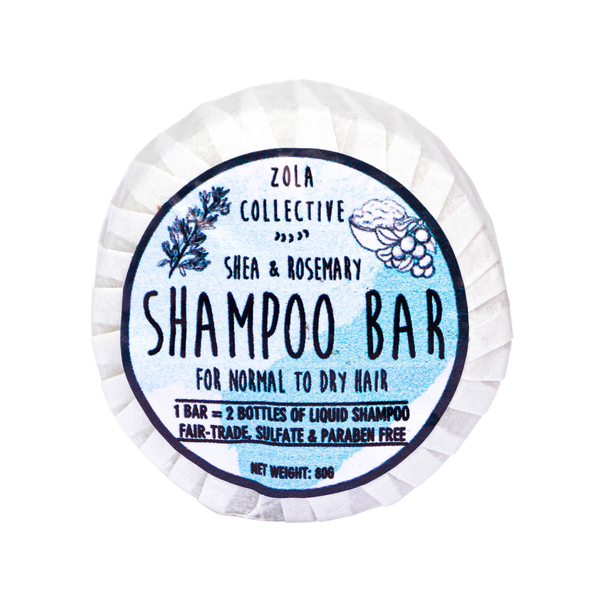 Shea and Rosemary Shampoo Bar | 80g Bar