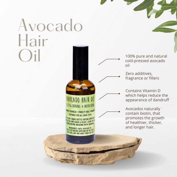 Avocado Hair Oil| Deep Repair | 100ml Bottle
