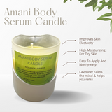 Amani Body Serum Candle