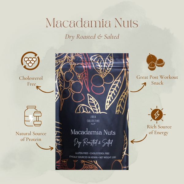Dry Roasted & Salted Macadamia Nuts